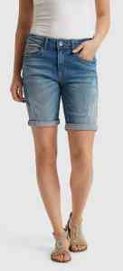 b young - kato luxe blau DAMEN SHORTS