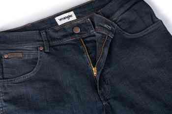 Wrangler Texas Stretch - Blue Black - Herren Jeans