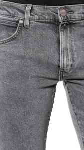 Wrangler Larston - Slim Tapered - Bleach Black - Herren Jeans Hose