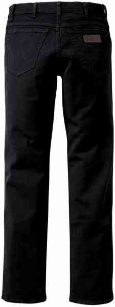 Wrangler Texas Stretch - Black Overdye - Herren Jeans