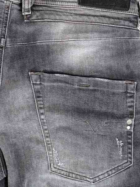 DIESEL BELTHER 0673P - Herren Jeans Hose Grau